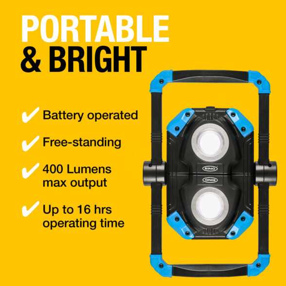 400 Lumen Battery Operated Floodlight Car Accessories South Africa