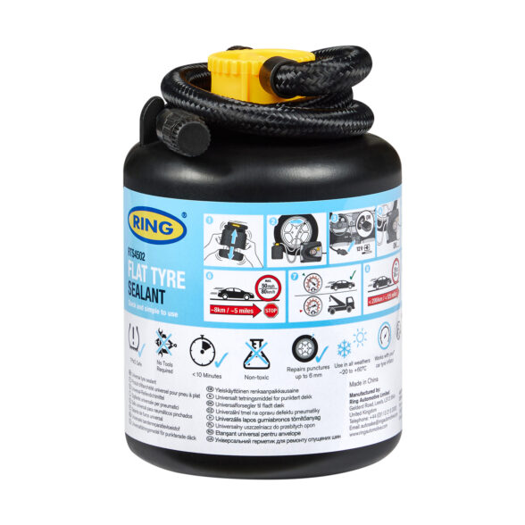 Flat Tyre Sealant Perfect Replacement for OEM • By Ring Automotive