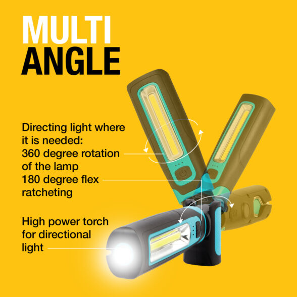MAGFlex Twist LED Inspection Light USB-C Car Accessories South Africa