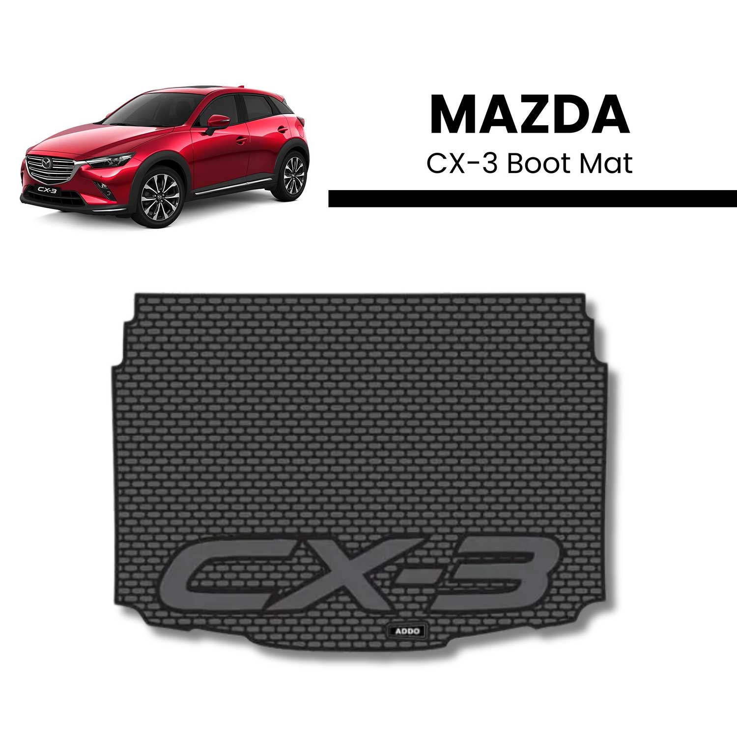Premium Mazda CX3 Boot Mat