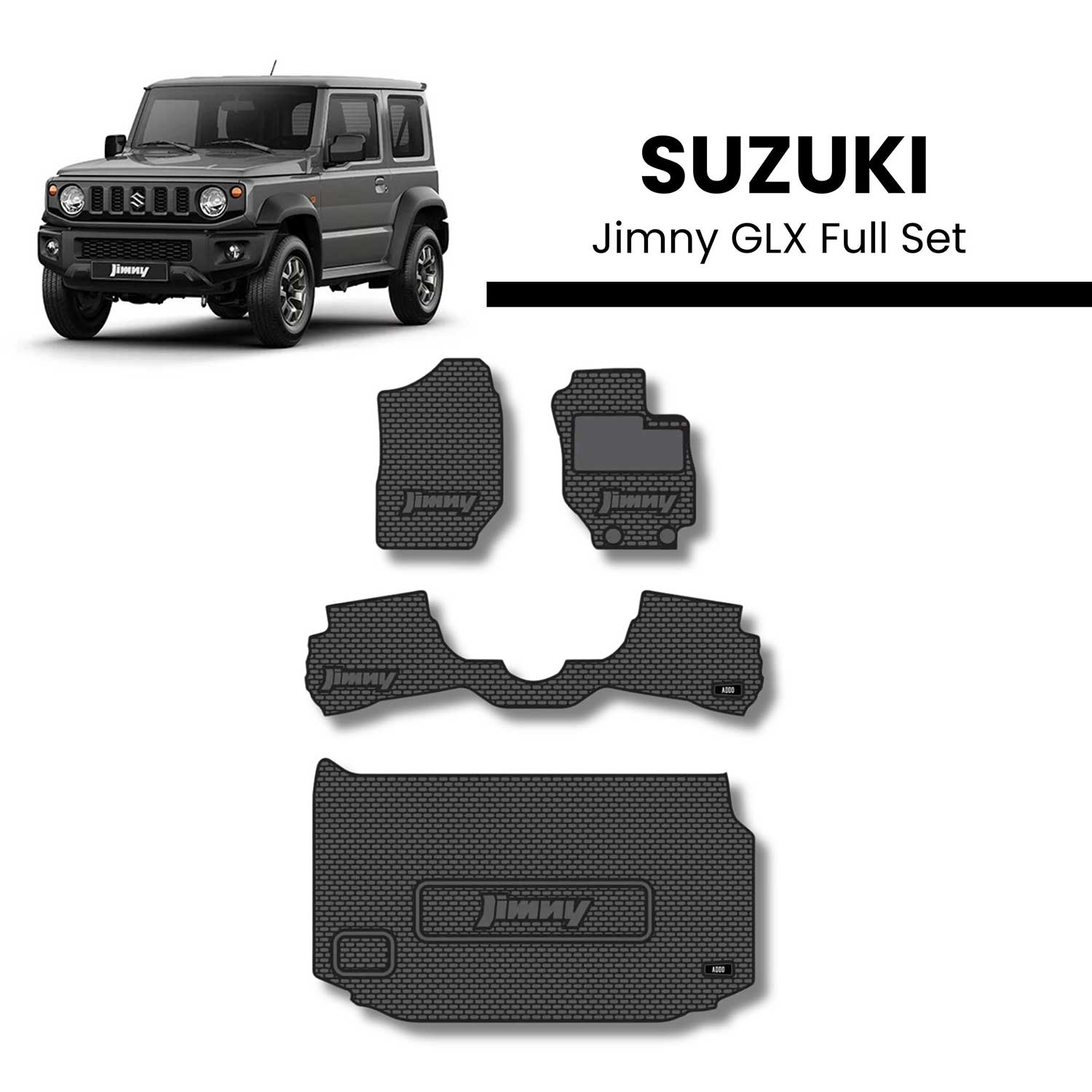 Suzuki Jimny 3-Door Glx Full Mat Set