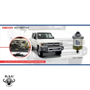 RACOR Fuel Filters-Water Separator Kit Toyota Land Cruiser 79 Series 4.2D Car Accessories South Africa