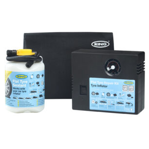 Car Puncture Repair Kit Includes Sealant and Inflator