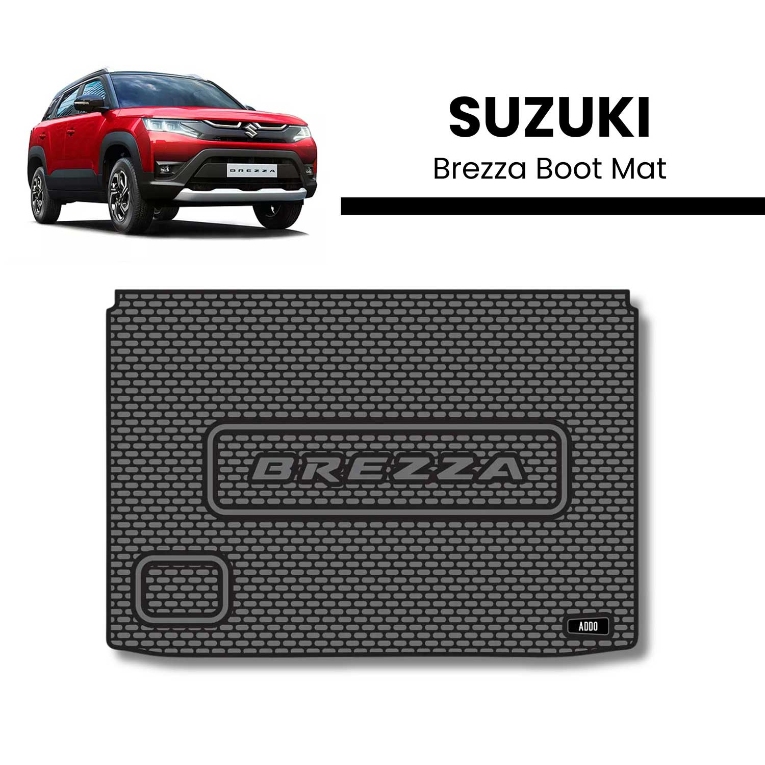 Premium Suzuki Vitara Brezza Boot Mat • Auto Gear Hub Car