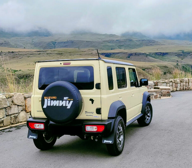 Suzuki Jimny Spare Wheel Cover Gen4 15 Inch PVC Black