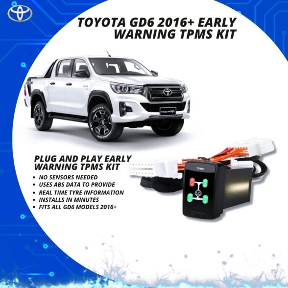 Toyota GD6 OBD Early Warning TPMS Kit No Sensors Car Accessories South Africa