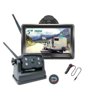 Wireless Towing Camera With 5” Monitor Car Parts Accessories Auto Gear Hub South Africa